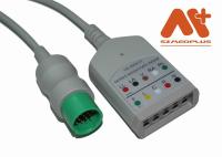 Ligação compatível 700-0008-06 do cabo 5 da máquina de Spacelabs ECG