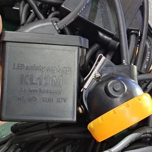 KL12LM 12AH LED Mining Cap Lamp Water Proof head light good for all kinds of Mining include Underground Mining