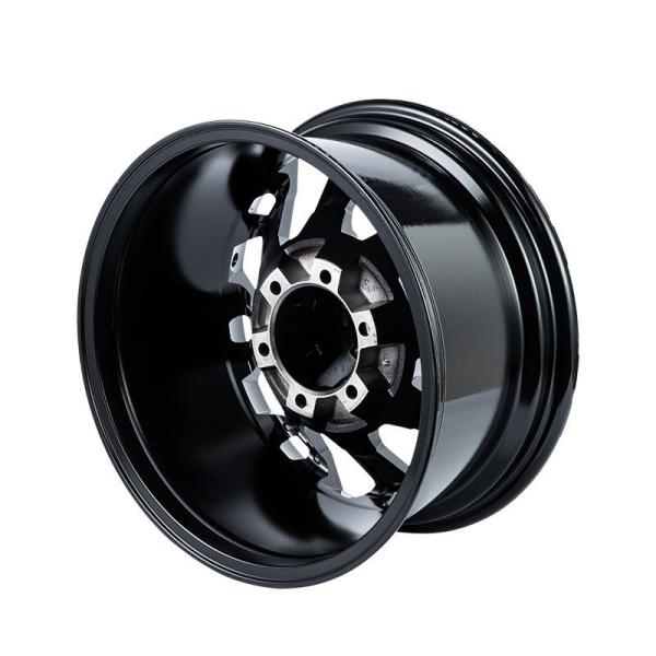forged wheel 17 18 19 inch Matte black and machine face off road wheels forged 5x114.3 for jeep