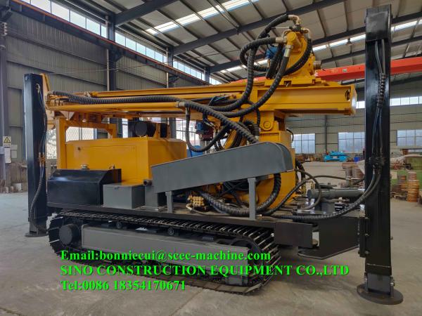 6500Nm equipamento de perfuração hidráulico do poço de água do aço 200m