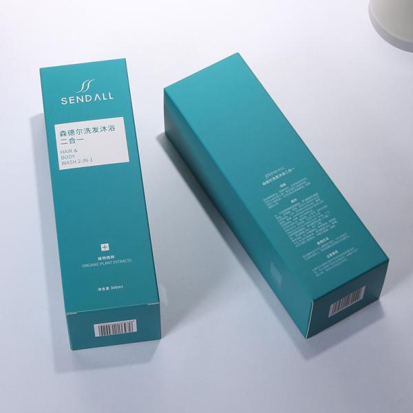 Paper Boxes For Hair And Body Care Products Customizable Color Boxes For Shampoo And Body Wash