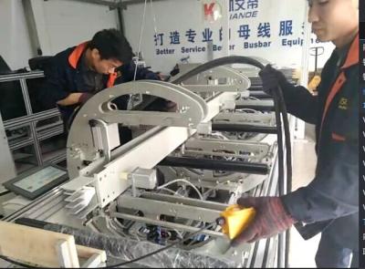 semi automatic reversal busbar assembly line, semi- auto compact busbar facility for busbar trunking system assembly