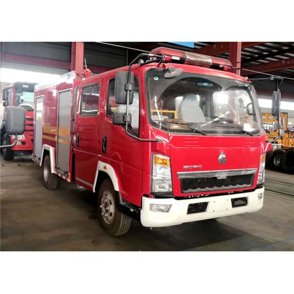 Тележка спасения огня RHD Sinotruk HOWO 4X2 с двигателем YUCHAI