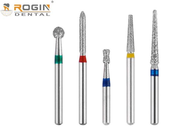 Diamond Material Dental Diamond Burs FG para instrumentos cirúrgicos dentais de alta velocidade de Handpiece