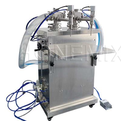 Vertical Automatic Shampoo Two Nozzles Bottle Filling Machine