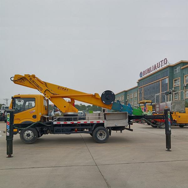 Hubei Hot Selling Factory Price Top Quality Customized Dongfeng 4*2 New Diesel 33 m Compact Design Aerial Work Platform Truck
