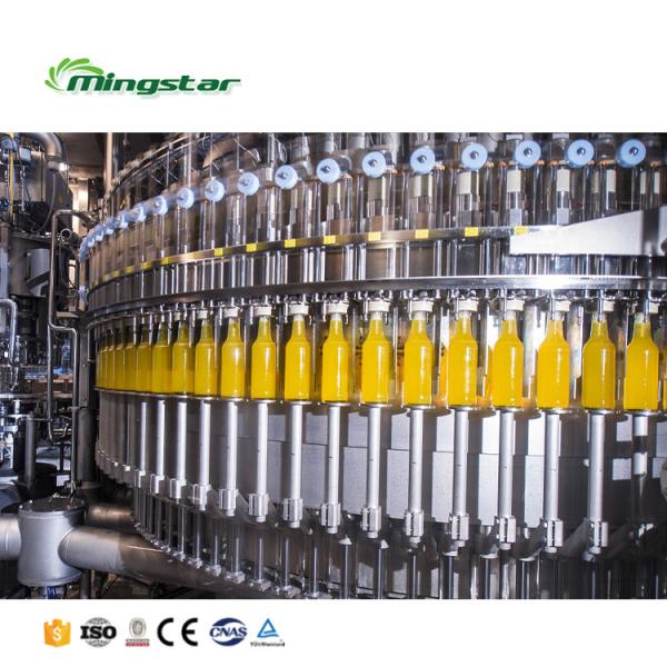 RCGF40-40-10 High Precision Automatic Three in One Bottled Sugarcane Juice Making Machine Beverage Filling for Apple Juice
