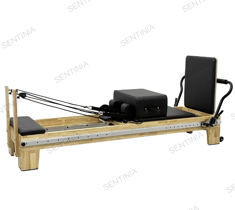 Rubber Wood Beginner Yoga Pilates Equipment Wunda Chair Detachable