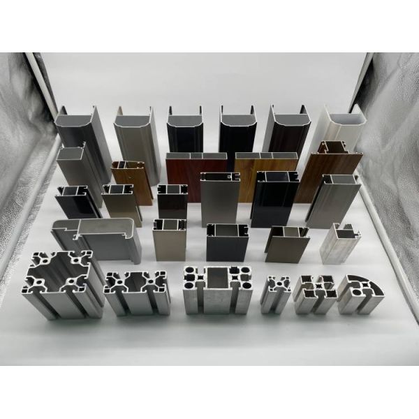 Sliding Windows Frame Aluminum Extruded Profile in Mill Finish for Customer's Request