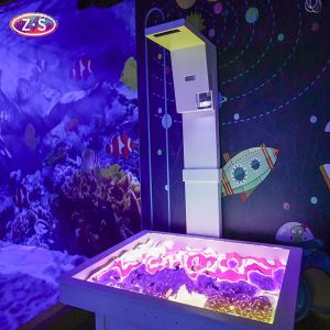 5 thèmes Jeu de table de sable interactif AR Boîte de sable augmentée Multi Scène