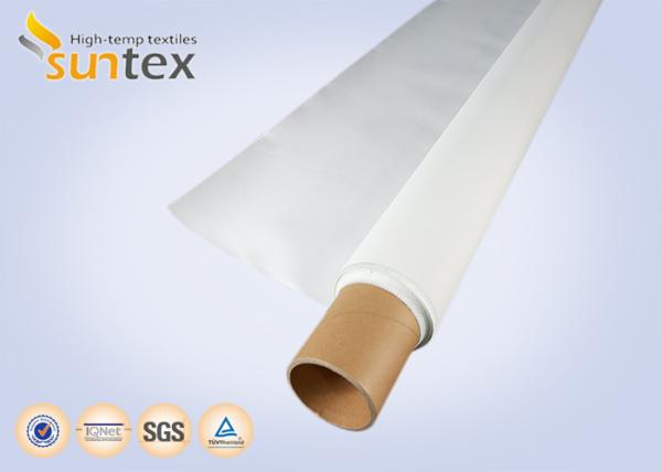 o fio 750C de aço inoxidável reforçou a tela da fibra de vidro do silicone para a cortina do fogo