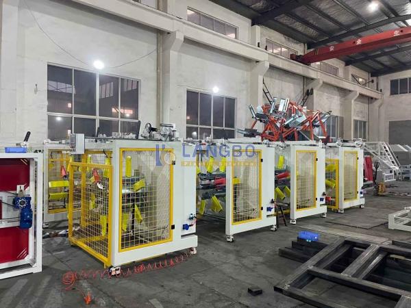 Plastic Pipe PE Winding Machine Coiler For Plastic Pipe Extrusion Line