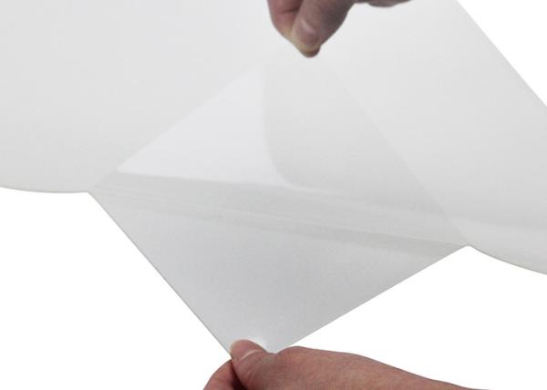 Heat Transfer Vinyl Sheets Transparent Film Acrylic Self Adhesive For Clothing