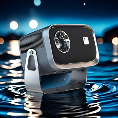 OEM K6 Mini Portable Projector 4k Android 360° Freestyle Auto Focus Projector