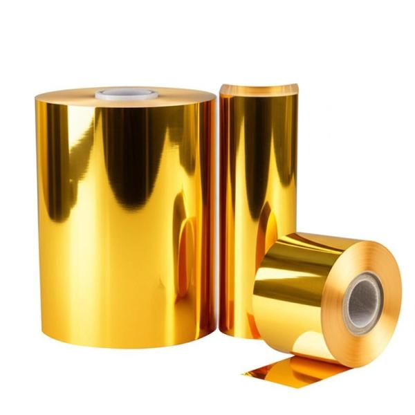 Golden Vacuum Metallized Film for Pharmaceutical Industry The Ultimate Solution