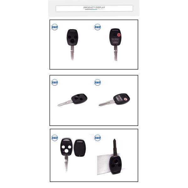 2 Buttons Remote Key Shell Case For Accord Civic CRV Pilot 2006DJ0987