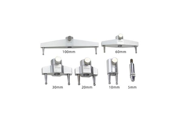 Radiomètre numérique de haute précision Radiomètre électronique à l'intérieur et à l'extérieur avec des griffes de mesure changeables