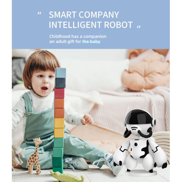 Auto Tracking Home Security Camera Robot Intelligent Wireless For Baby Monitoring