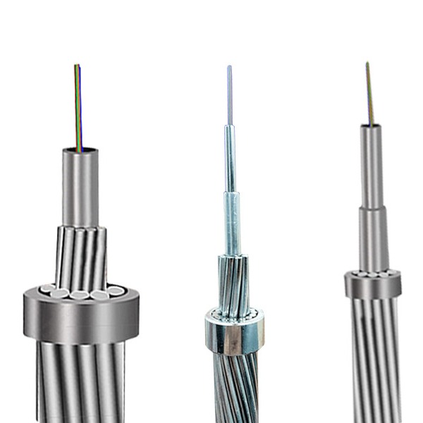 OPGW Fiber Optic Cable 24 48 Core Single Mode G652D Power System Aerial Optical Cable
