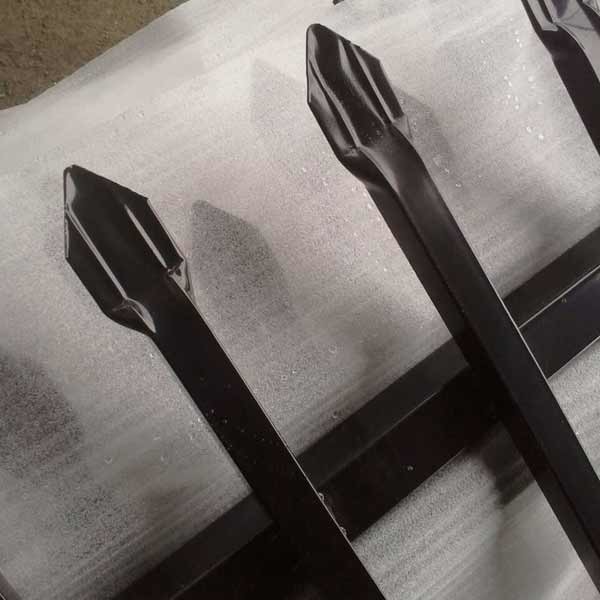 Security Fence,Tubular Fencing steel Black Fence Panels 2100mm high