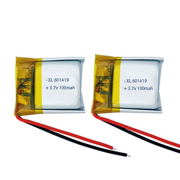 Cheap Price 601419 3.7v 100mah 90mah Polymer Lithium Ion Battery Rechargeable Lipo Battery