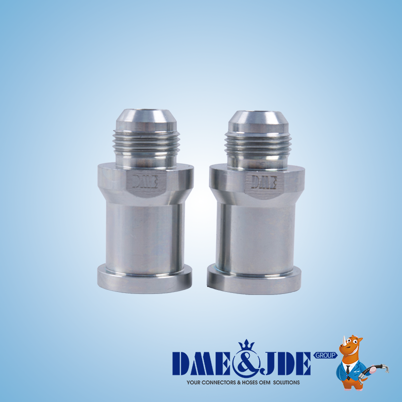 DABP11251 Straight Hydraulic Hose Fitting Adapters BSPP Swivel Female 60° JIC Swivel Female 74°