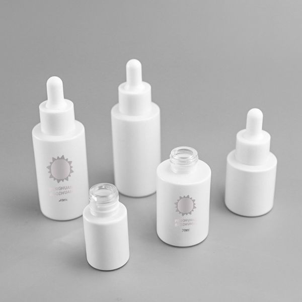 Бутылка 30ml 20ml капельницы цвета сыворотки эфирного масла ясная замороженная стеклянная