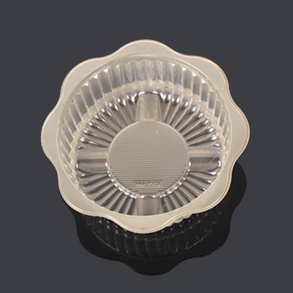 Moisture Resistant φ7*3cm Pastry Plastic Container
