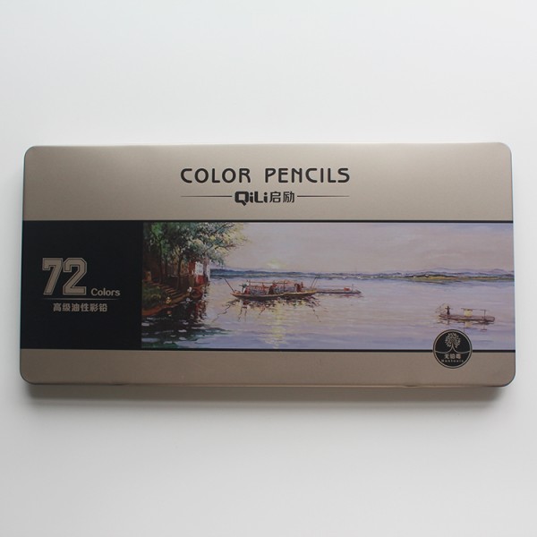 Luxury Low Price School Wooden Colour Pencil 72 Color Pencils Set