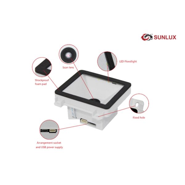 Модуль блока развертки штрихкода белизны 2Д с технологией большого окна развертки автономной