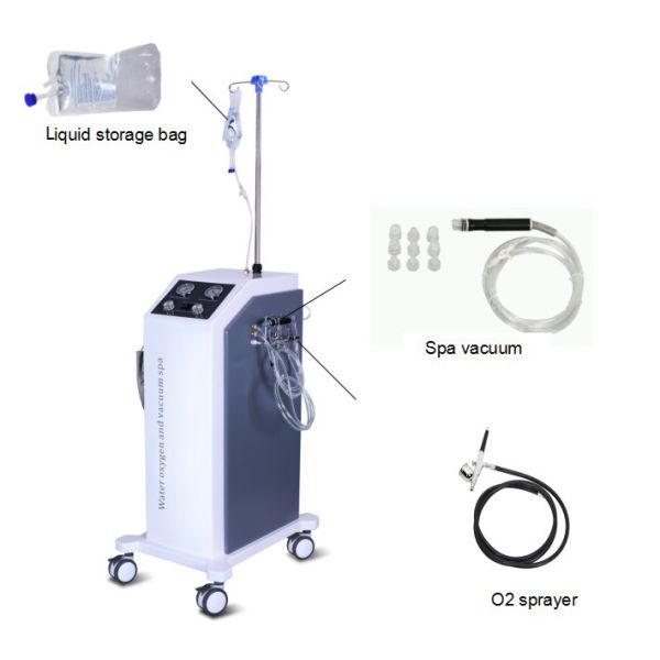 Hydra Aqua Peeling Device Water Oxygen Meso Jet Dermabrasion Beauty Machine