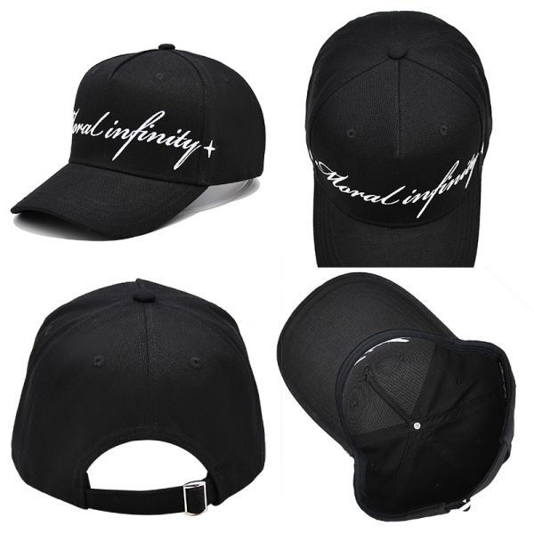100% Cotton Structured Crown Curved Visor Baseball Caps For Any Age