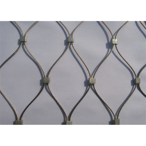 Ss316 フェルル ダイヤモンド 鳥の巣のワイヤーネット 動物園のフェンス