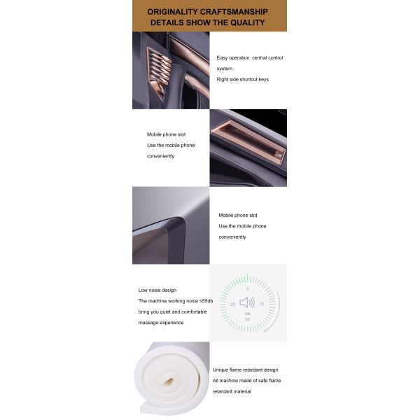 4d Shiatsu Electric Massage Chair Full Body Double Sl Track