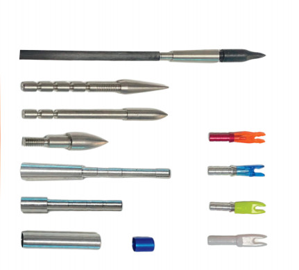 Venta al por mayor de flechas de caza, flechas de blanco, flechas de tiro con arco en 3D, pernos de ballesta, fabricante, proveedor