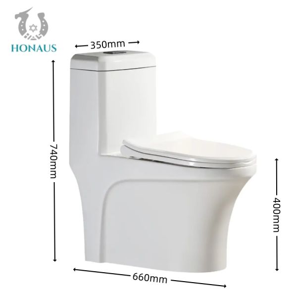 Comfortable Seating One Piece Water Closet Single Piece Wc Inodoro Sanitary Ware