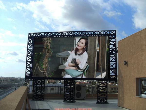 P4.81mm LED Advertising LED Billboard Modular 250mmx250mm Outdoor Fixed HD LED Display Screen