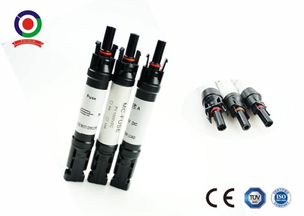 Conector fotovoltaico IP67 de 15A 1000VDC con fusible