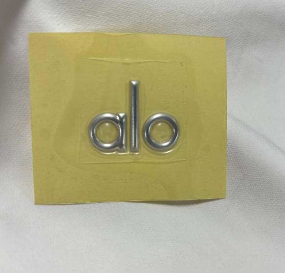 Custom 3D TPU Heat Transfer Patches Silver TPU High Frequency Label For T-Shirts Sportswear