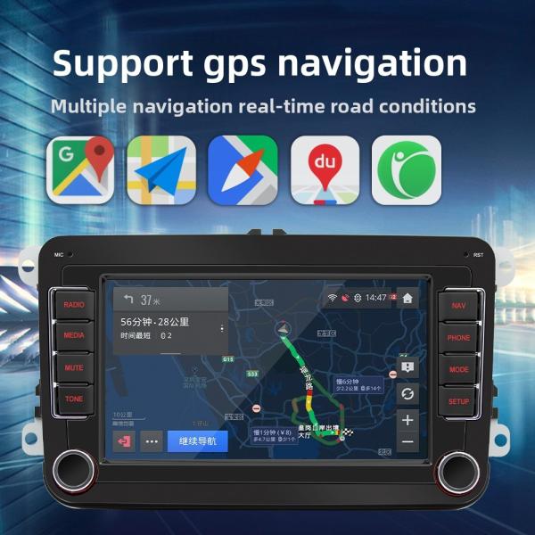 Creatall for Volkswagen 7-Inch Android Navigation GPS Carplay Dashboard Wireless Central Control All-In-One Machine 1-Year
