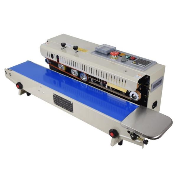 Long Lasting Horizontal Continuous Band Sealer Compact And Space Saving