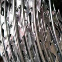 BTO-22 Concertina Wire Elétrico Galvanizado Nigéria Razor Barbed Wire Razor Wire Preço Por Rolo