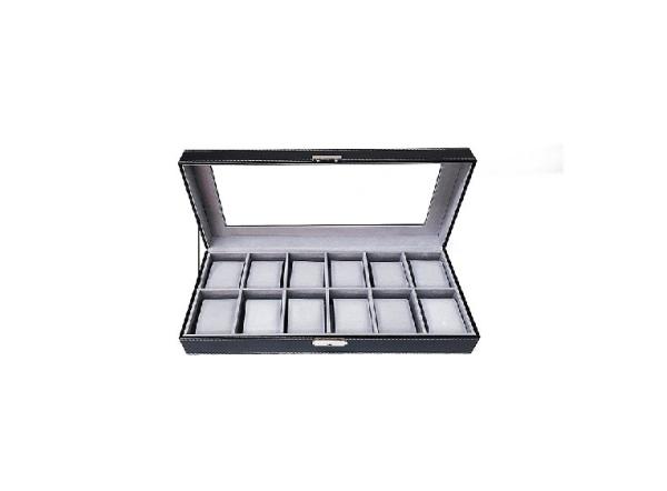 MDF Small 10 Watch Packing Box PU Leather Cover FSC Certification