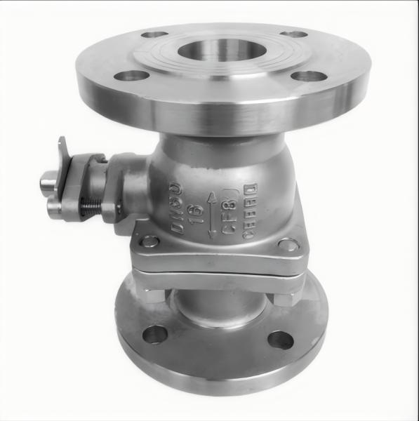 Válvula de bola con bridas, válvula de bola flotante Q41F, válvula de bola manual de acero inoxidable 304L