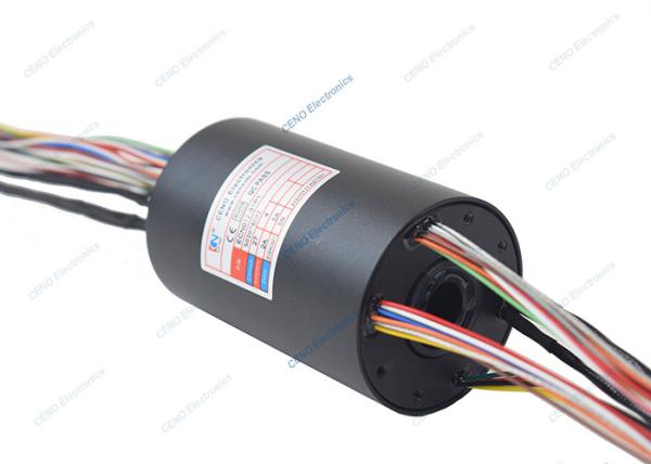 31 Circuits 2A 5A Electric Through Hole Slip Ring For Industrial Automatic