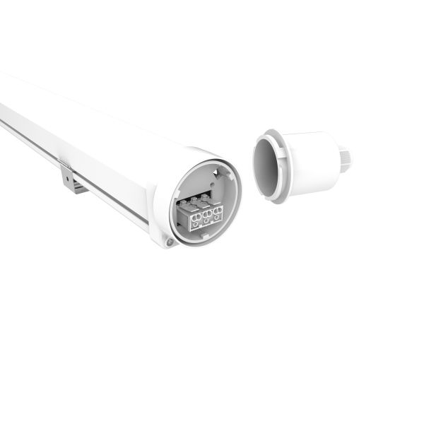 Tri Proof 120 Degree 40W IP65 Warm LED Tube Light For Parking Facilities