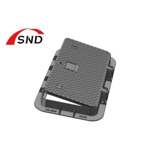 GGG50 Material Ductile Iron Manhole Cover with 150KN Load Capacity and Heavy Thermal Gravity Casting