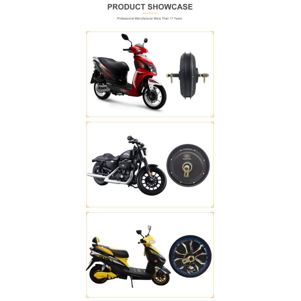 Disc/Drum Brake 1500W BLDC Type Motor for Electric Scooter 6 Years Lifetime Amthi