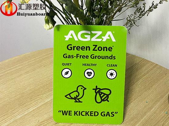 ISO14001 2mm Polypropylene Corrugated Plastic Signs