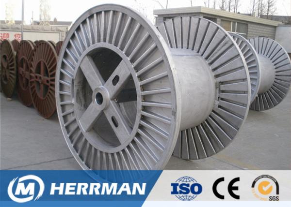 High Strength Wire Cable Accessories Metal Plastic Cable Reel Corrosion Resistance